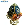 Easter Egg Jewelry Box with epoxy made in Pewter