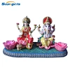 Hot sale polyresin hindu god statue Ganesh Laxmi and Saraswati for diwali