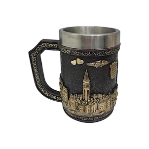 Polyresin Mug(Cup) with stainless steel  Liner