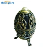Easter Egg Jewelry Box with epoxy made in Pewter