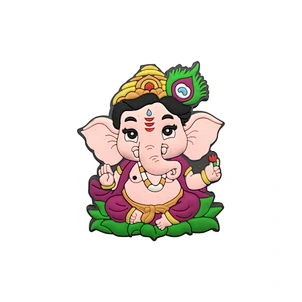 Rubber Hindu god  Ganesh