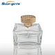 Wholesale Transparent square Perfume Bottle Set