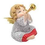 polyresin angel figurine
polyresin angel statues with a trumpet
sitting angel figurines