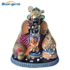 Hot sale Handmade Polyresin Hindu God Statue Katikeya with Peacock