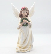 polyresin angel figurine
polyresin angel statues with wreath
standing angel figurines