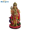 Hot sale Handmade Polyresin Hindu God Statue Katikeya with Peacock