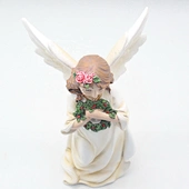 polyresin angel figurine
polyresin angel statues with wreath
standing angel figurines