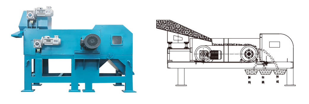 eddy current separator machine