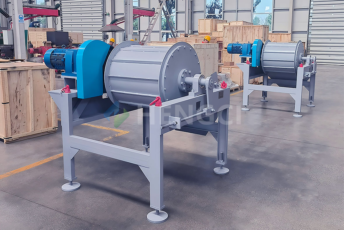 CTZS Top suction rotary drum magnetic separator