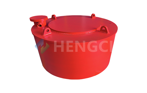 RBCDB disk suspended electromagnet overhead