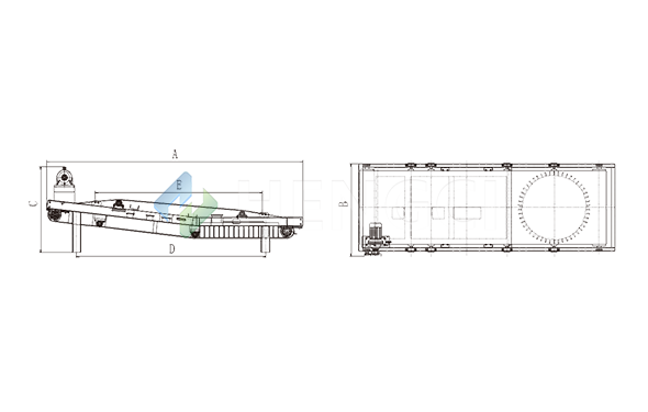LJK coal conveyor magnetic separators for mining