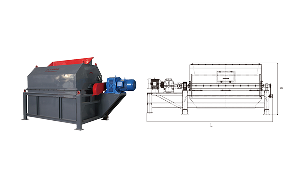 HCG Dry drum magnetic separator in mining
