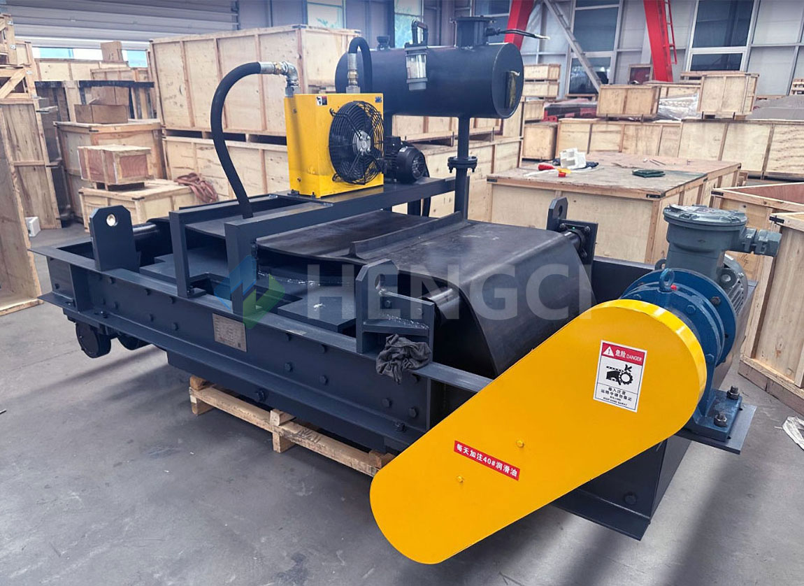 RCDFJ oil-cooled self cleaning belt magnetic separator