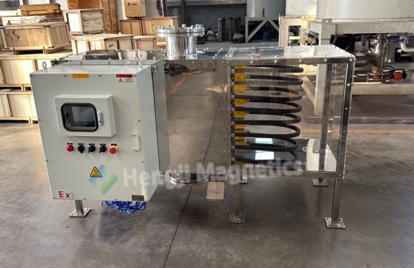 Why Choose the Inline Magnetic Grate Separator?