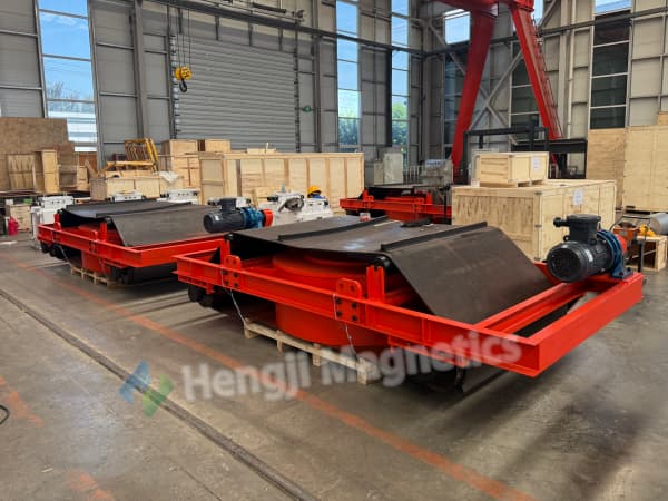 Customer Case: Electromagnetic Iron Separator in Power Plant Coal Handling