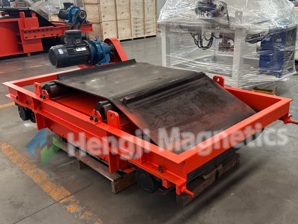 Specify the Right Magnet Grade for Your Over Belt Magnetic Separator