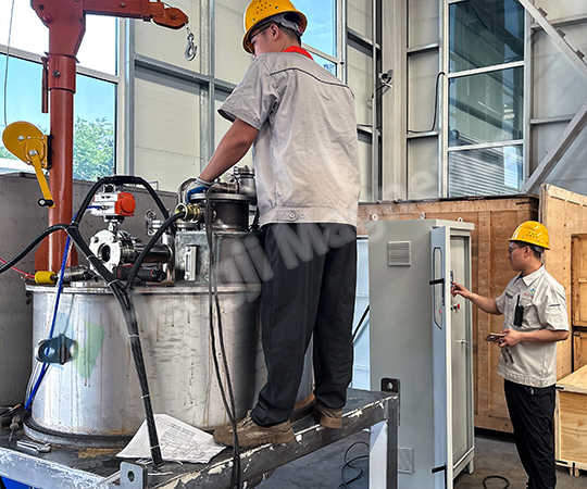 DCX Slurry Electro Magnetic Separator Safety Warnings