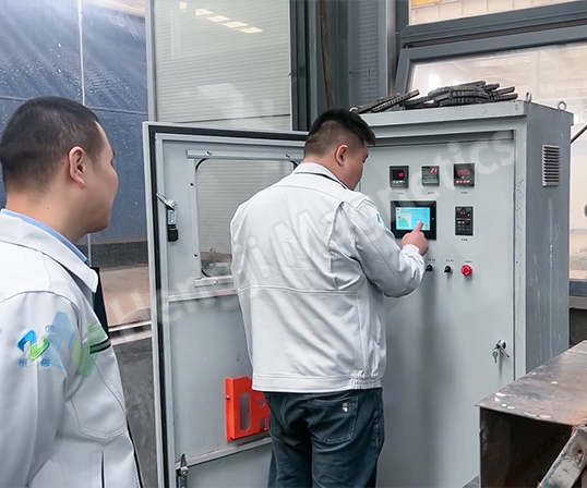 DCX Slurry Electro Magnetic Separator Debugging Process