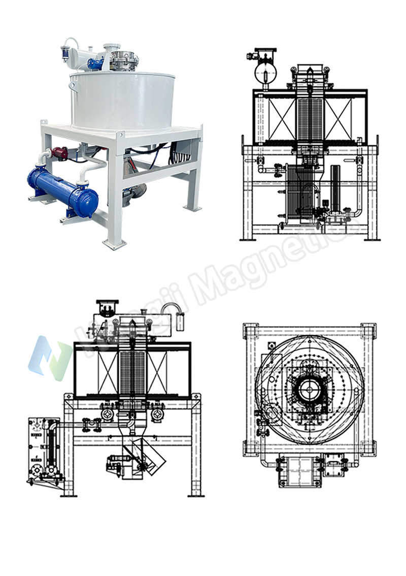 DCZ aully automatic dry electromagnetic separator​ specifications & features
