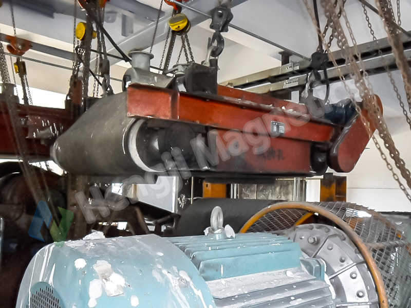 RCDFJ Forced Oil Circulation Industrial Electro Cross Belt Magnets Scenarios