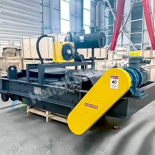 RCDFJ Forced Oil Circulation Industrial Electro Cross Belt Magnets Overview