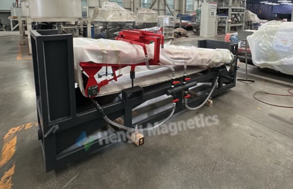 wet high intensity plate magnetic separator