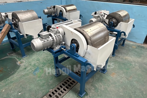 Customer Case: Wet Drum Magnetic Separator in Iron Ore Plant