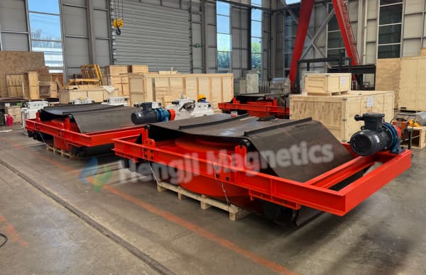 How the Suspended Magnetic Separator Handles Quarry Duty
