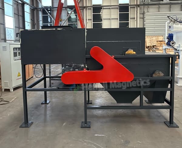 Problem 3: How to Adjust Iron Removal Precision and Throughput on a Dry Magnetic Roller Separator?
