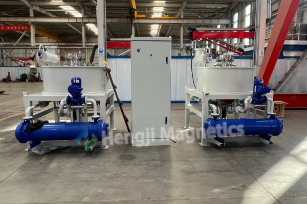 How Does a Dry Electromagnetic Separator Work as Food Grade Magnetic Separators?