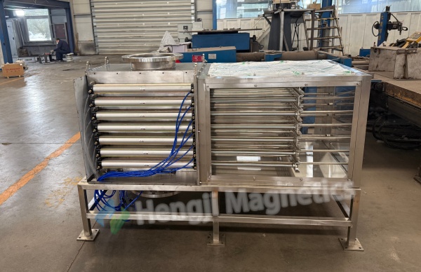 How Does an Inline Magnetic Separator Combine Capture Efficiency with Easy Cleaning?