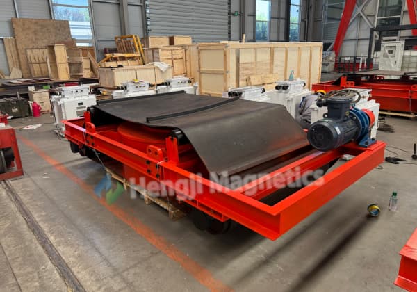 Installation Positions for the Suspended Magnetic Separator