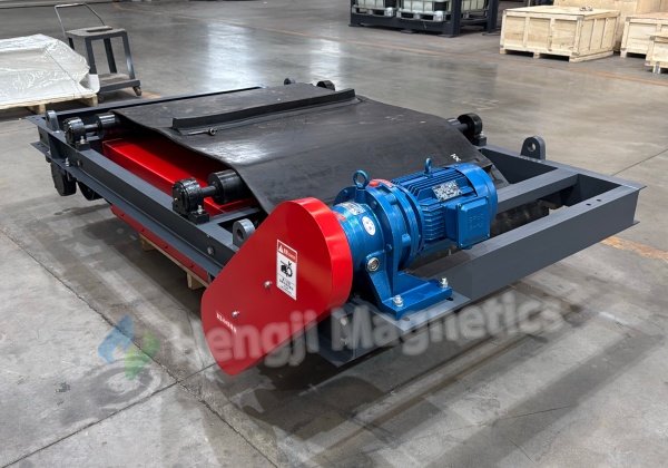 Applications of the Crossbelt Permanent Magnetic Separator