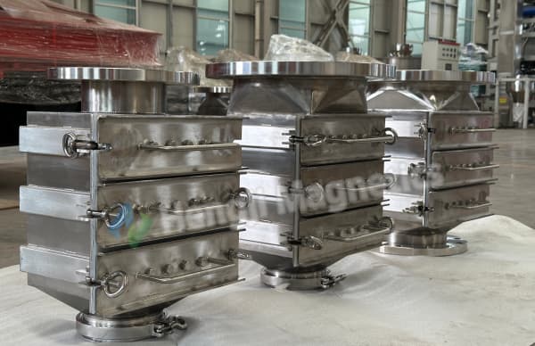 Custom magnetic grate separators 3