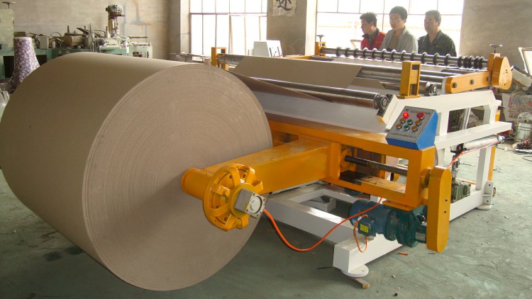 wrapping paper machine