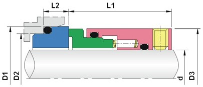 Mechanical Seal T491