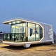 folding container house 2 bedrooms expandable prefab steel frame mobile house