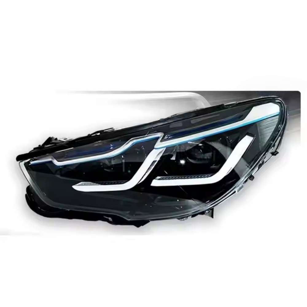 Auto-y  Styling Car Bi Beam Headlamp for BMW F07 5 Series GT 5GT Angel Eye LED Headlight for BMW Car Accessories
