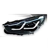 Auto-y  Styling Car Bi Beam Headlamp for BMW F07 5 Series GT 5GT Angel Eye LED Headlight for BMW Car Accessories