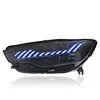 Auto-y New RS Style Car Headlamps for Audi A6 C7 Black White Blue Amber Color Lights New LED Headlights for Audi A6 Auto Parts