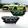 Wholesale Auto-Y RGB LED Headlights for Ford Mustang 2015-2017 Triple Eyes with 6500k Color Temperature Mustang Auto Parts