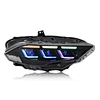 Auto-y RGB LED Front Lamp for Ford Mustang 2018-22 Tuning Car Accessories with Headlamp RGB LED Headlights