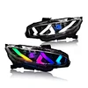 Auto-y RGB LED Headlights Assembly for Honda Civic 10th Gen Sedan/Hatchback/Coupe 2016-21