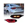 2019-23 for Toyota for Corolla US Auto-Y LED Trunk Taillights Clear Lens New Brake Reverse Working LED Rear Back Lamp for Levin