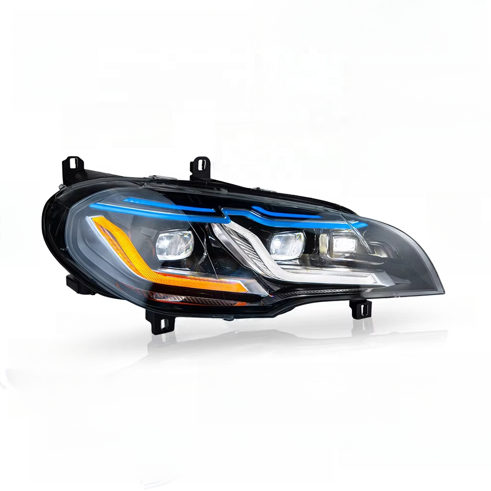 Auto-y Hot Sales Modified LED Headlight for BMW X5 2008-2014 Xenon Update LED Headlights for BMW E70