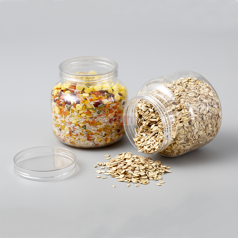 These Food Grade Plastic Cans are versatile storage box options, functioning as Clear Food Containers and Honey Jars