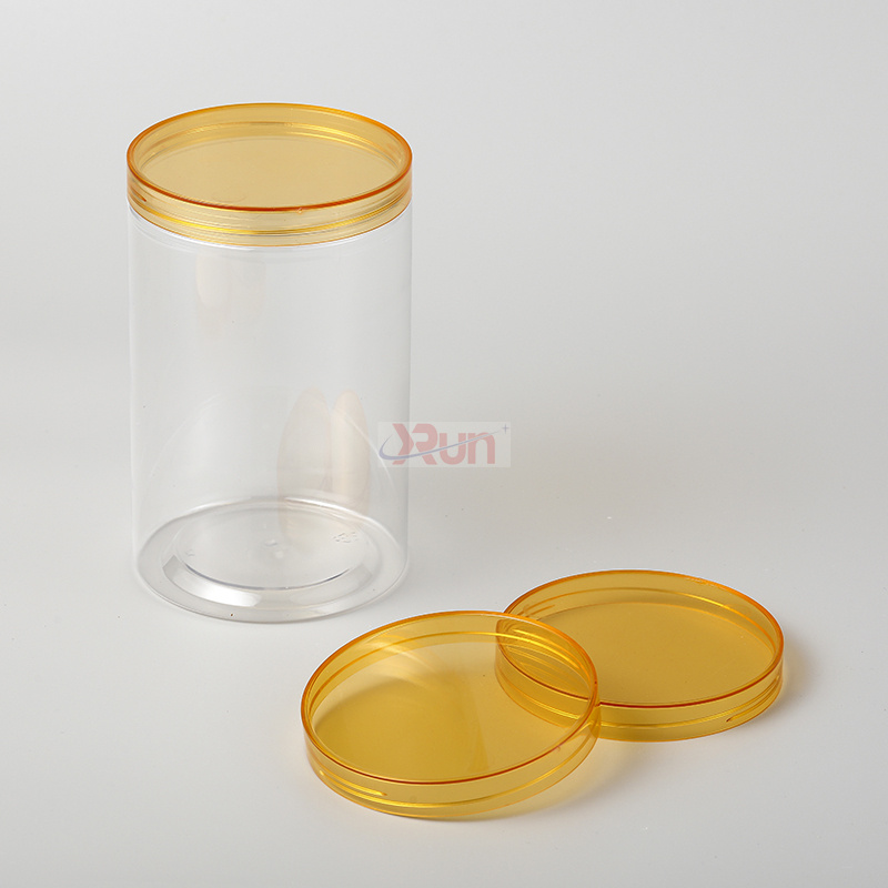 Find juice bottle preforms that can form durable empty plastic containers with lids, perfect for liquids or even a specialized peanut butter jar application.