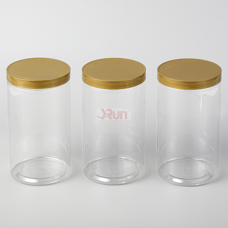 Our plastic jars for crafts offer creative food packaging possibilities in a durable PET plastic can.