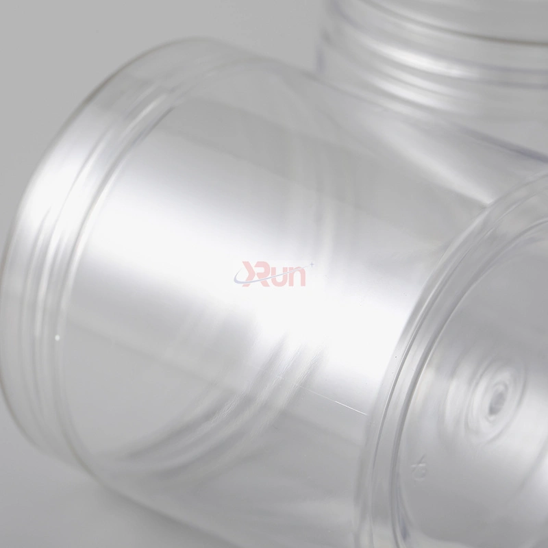 Our robust PET plastic packaging includes clear tubes with caps, serving as a hard candy jar and plastic containers with screw caps