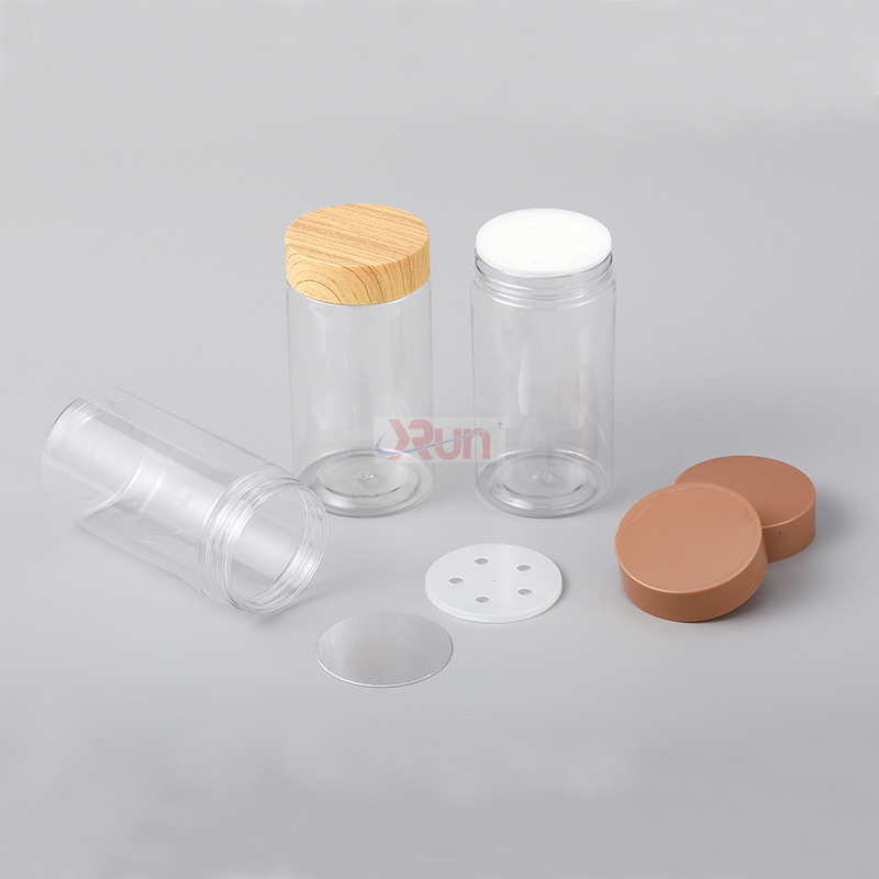 We offer plastic jars for pills, also suitable for sugar packing, providing a versatile plastic container and clear plastic jar alongside PET bottles.